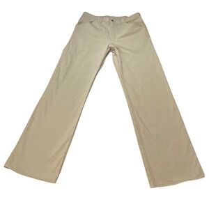 Gap Worker Jean Mens 36x34 Khaki Tan Cotton Straight Utility Pants 164649-00-1‎